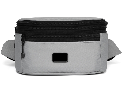 Изображение №15 | Рюкзак-трансформер 2-в-1 «Athletica» водостойкий с поясной сумкой из переработанного пластика (серый)