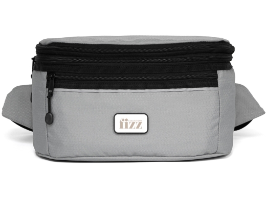 Изображение №18 | Рюкзак-трансформер 2-в-1 «Athletica» водостойкий с поясной сумкой из переработанного пластика (серый)