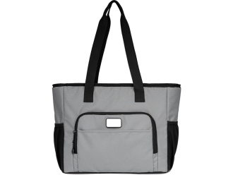 Изображение №3 | Сумка-холодильник «Polar Eco» водостойкая из переработанного пластика, 16 л (серый)