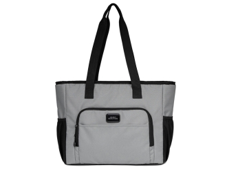 Изображение №7 | Сумка-холодильник «Polar Eco» водостойкая из переработанного пластика, 16 л (серый)