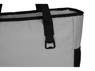 Изображение №8 | Сумка-холодильник «Polar Eco» водостойкая из переработанного пластика, 16 л (серый)