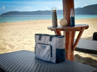 Изображение №17 | Сумка-холодильник «Polar Eco» водостойкая из переработанного пластика, 16 л (серый)