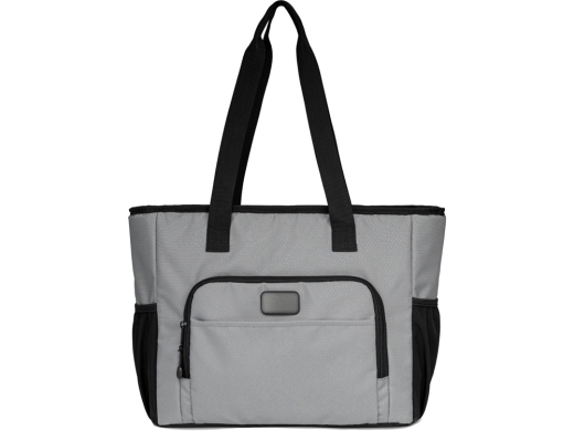 Изображение №1 | Сумка-холодильник «Polar Eco» водостойкая из переработанного пластика, 16 л (серый)