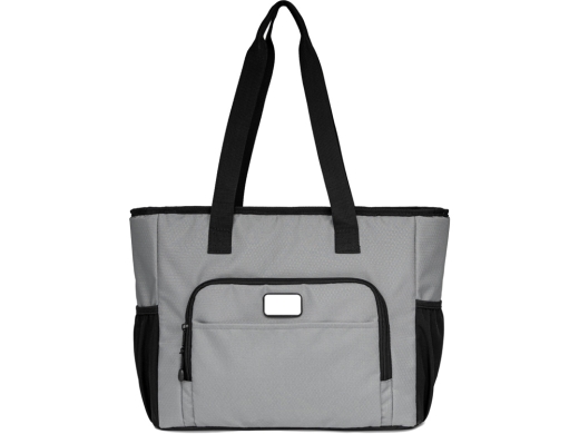 Изображение №3 | Сумка-холодильник «Polar Eco» водостойкая из переработанного пластика, 16 л (серый)