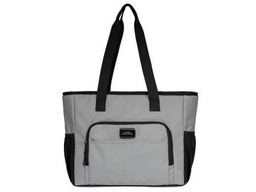 Изображение №7 | Сумка-холодильник «Polar Eco» водостойкая из переработанного пластика, 16 л (серый)