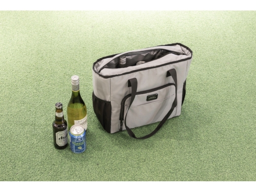 Изображение №14 | Сумка-холодильник «Polar Eco» водостойкая из переработанного пластика, 16 л (серый)