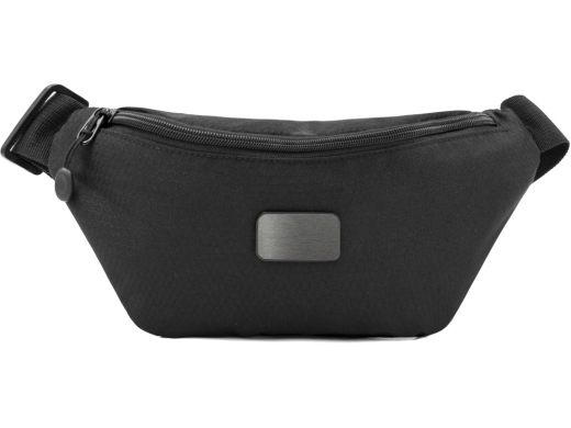 Изображение №1 | Универсальная водостойкая сумка на пояс «Bumble» из переработанного пластика (черный)