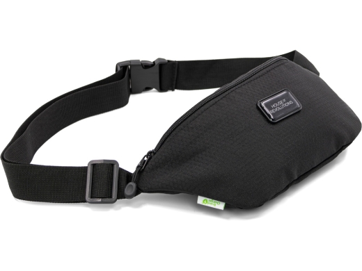 Изображение №3 | Универсальная водостойкая сумка на пояс «Bumble» из переработанного пластика (черный)