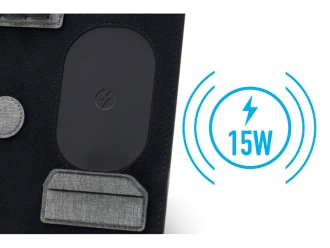 Изображение №13 | Складная подставка для ноутбука и органайзер для аксессуаров «Clipboard Pro» (серый)