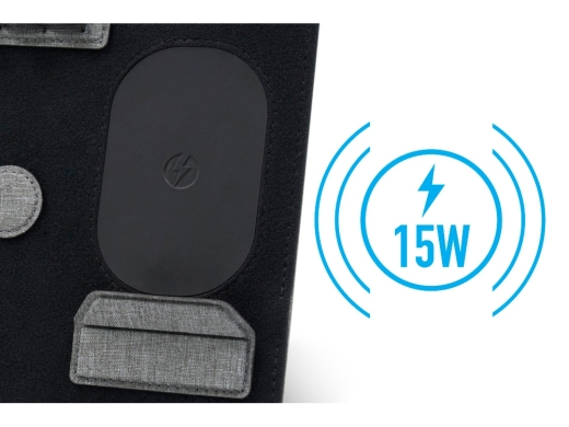 Изображение №13 | Складная подставка для ноутбука и органайзер для аксессуаров «Clipboard Pro» (серый)