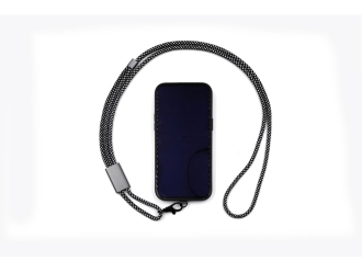 Изображение №3 | Шнурок для телефона на шею и через плечо «Lany Eco» (серый)
