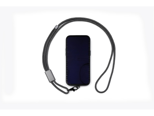 Изображение №3 | Шнурок для телефона на шею и через плечо «Lany Eco» (серый)
