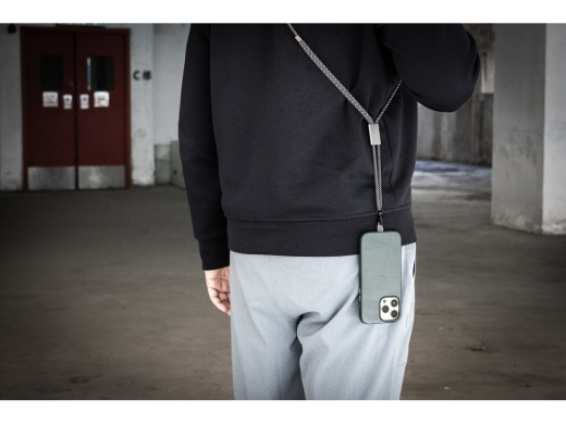 Изображение №7 | Шнурок для телефона на шею и через плечо «Lany Eco» (серый)