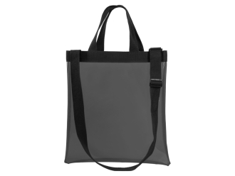 Изображение №2 | Сумка «Frank» из прозрачного пластика с регулирующейся лямкой (черный)