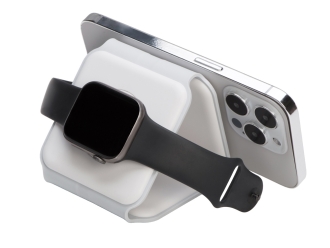 Изображение №7 | Беспроводное зарядное устройство 3-в-1 «Road», 15 Вт (белый)