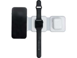 Изображение №9 | Беспроводное зарядное устройство 3-в-1 «Road», 15 Вт (белый)