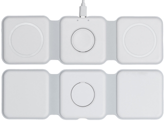 Изображение №10 | Беспроводное зарядное устройство 3-в-1 «Road», 15 Вт (белый)