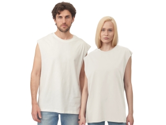 Изображение №1 | Майка оверсайз «Berlin», унисекс XS-S (молочный)