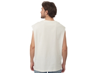 Изображение №5 | Майка оверсайз «Berlin», унисекс XS-S (молочный)