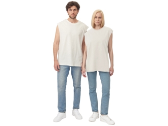 Изображение №7 | Майка оверсайз «Berlin», унисекс XS-S (молочный)