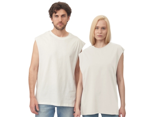 Изображение №1 | Майка оверсайз «Berlin», унисекс XS-S (молочный)