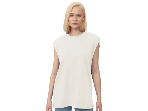 Изображение №3 | Майка оверсайз «Berlin», унисекс XS-S (молочный)