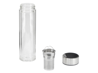 Изображение №2 | Термос с индикатором температуры «Tapp», 500 мл (прозрачный, серебристый)