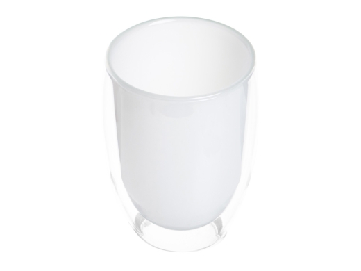 Изображение №2 | Стакан с двойными стенками «Creamy» (белый, прозрачный)