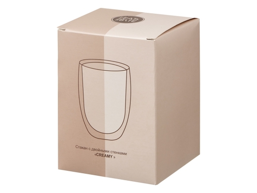Изображение №7 | Стакан с двойными стенками «Creamy» (белый, прозрачный)