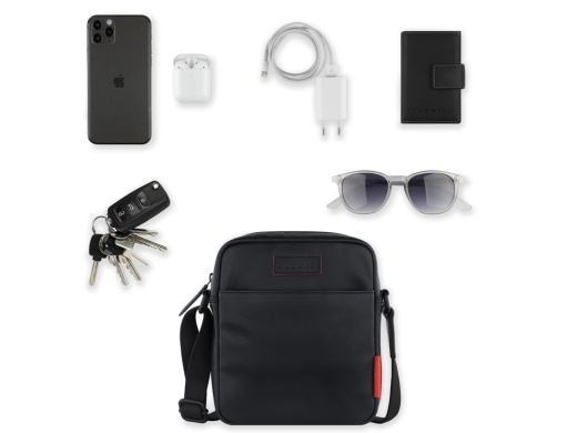 Изображение №6 | Сумка наплечная мужская «Clark» (черный)