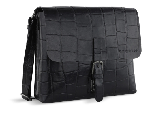 Изображение №1 | Сумка-мессенджер мужская «Nevio» (черный)