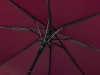 Изображение №7 | Зонт-полуавтомат складной «Roof» с куполом из переработанного пластика (красный бургунди)