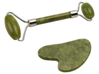 Изображение №3 | Подарочный набор роллер и гуаша из нефрита «Rituals» (зеленый)