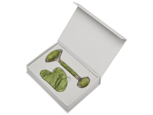 Изображение №2 | Подарочный набор роллер и гуаша из нефрита «Rituals» (зеленый)