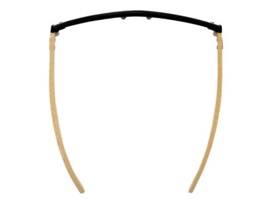 Изображение №6 | Очки солнцезащитные из бамбука с зеркальными линзами «Rockwood Motion» (синий/натуральный)