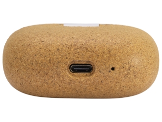 Изображение №8 | Наушники беспроводные TWS «Socorro» из пробки и переработанного пластика (белый)