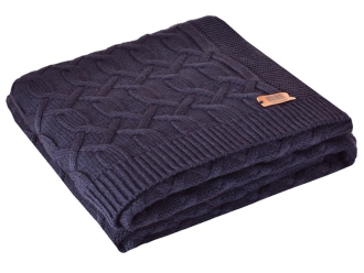 Изображение №1 | Плед «VERMONT» (темно-синий)