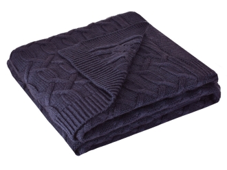 Изображение №3 | Плед «VERMONT» (темно-синий)