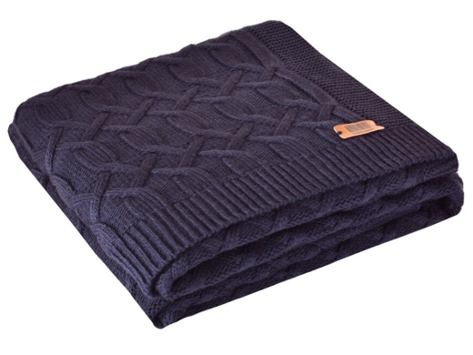 Изображение №1 | Плед «VERMONT» (темно-синий)