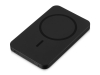 Изображение №1 | Магнитный беспроводной внешний аккумулятор «Razor», металл, 5000 mAh (черный)