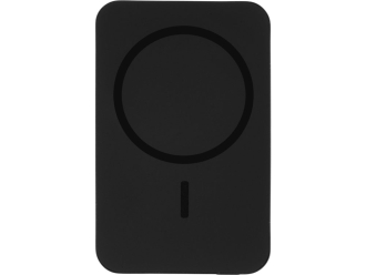 Изображение №3 | Магнитный беспроводной внешний аккумулятор «Razor», металл, 5000 mAh (черный)