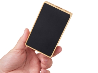 Изображение №8 | Внешний аккумулятор с подсветкой лого «Reedia S2», 5000 mAh (черный/натуральный)