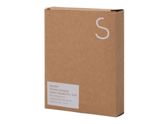 Изображение №8 | Беспроводное зарядное устройство с подсветкой лого «Reedia S3», 15 Вт (черный/натуральный)