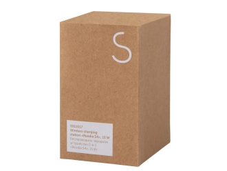 Изображение №10 | Беспроводное зарядное устройство 2-в-1 с подсветкой лого «Reedia S4», 15 Вт (черный/натуральный)