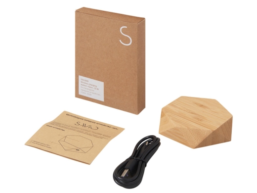 Изображение №10 | Беспроводное зарядное устройство «Gex», 15 Вт (натуральный)