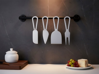 Изображение №11 | Набор сырных ножей «Montasio» (серебристый)