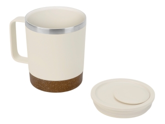 Изображение №3 | Стальная кружка с двойными стенками и магнитным клапаном «Swipe» (белый)