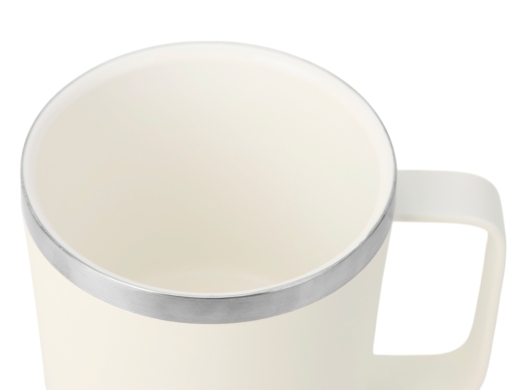 Изображение №9 | Стальная кружка с двойными стенками и магнитным клапаном «Swipe» (белый)