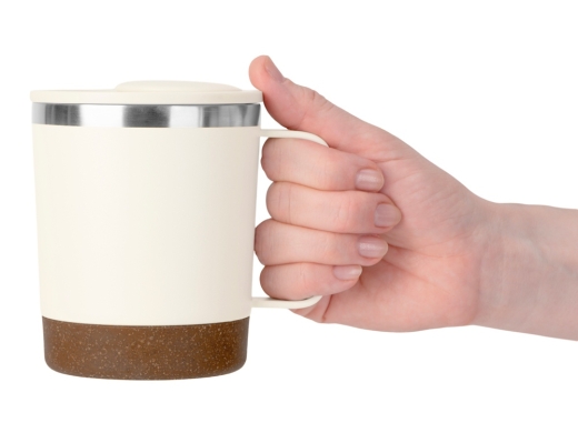 Изображение №10 | Стальная кружка с двойными стенками и магнитным клапаном «Swipe» (белый)