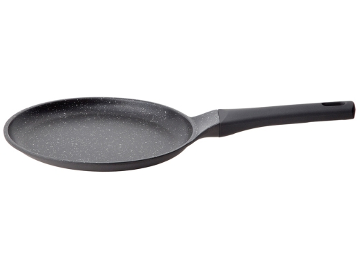 Изображение №3 | Сковорода блинная с антипригарным покрытием «DARA», 24 см (черный, серый)